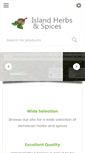 Mobile Screenshot of islandherbsandspices.com